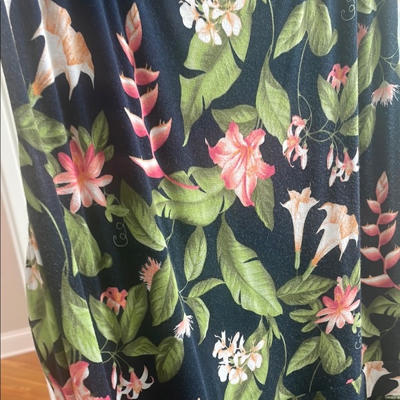 Tommy Bahama Green and Pink Maxi Dress - Picture 3 of 4